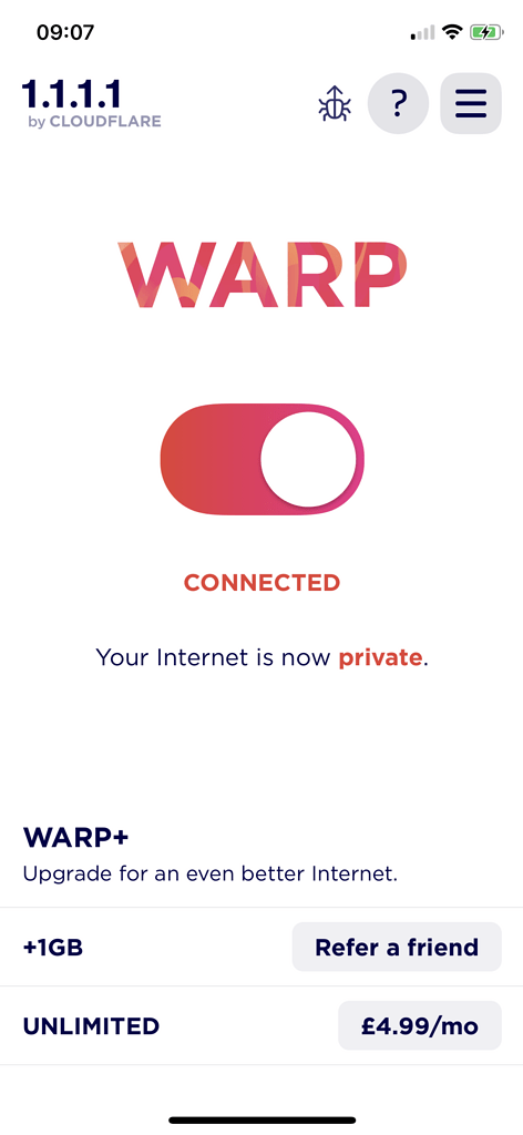 WARP và WARP+ Unlimited: Những Khác Biệt Đáng Kinh Ngạc! Có nên mua không?