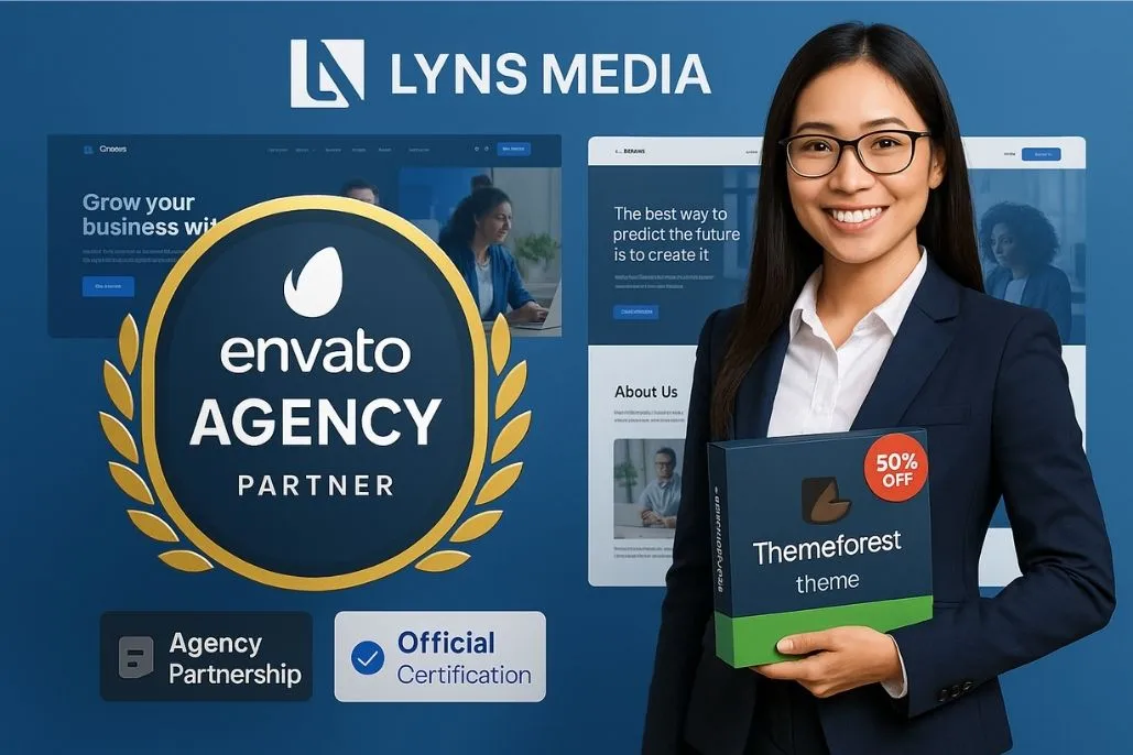 Dịch Vụ Mua Hộ Theme Themeforest Giá Rẻ &#8211; Tiết Kiệm 50% Với Lyns Media 2025