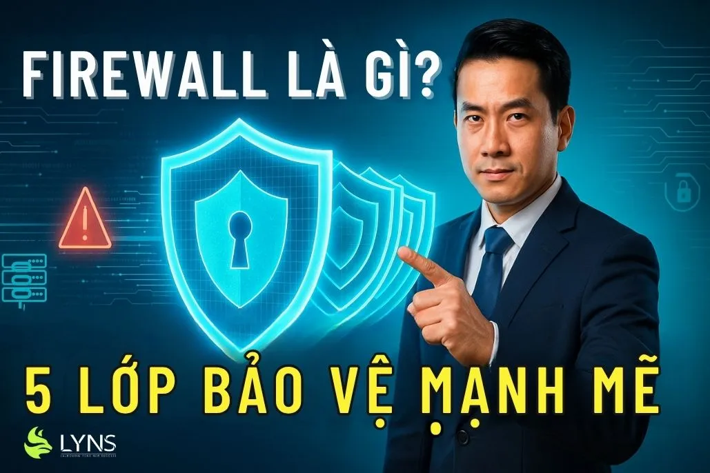 Firewall Là Gì? – 5 Lớp Bảo Vệ Tường Lửa Mạnh Mẽ Bảo Vệ Doanh Nghiệp – Lyns Media