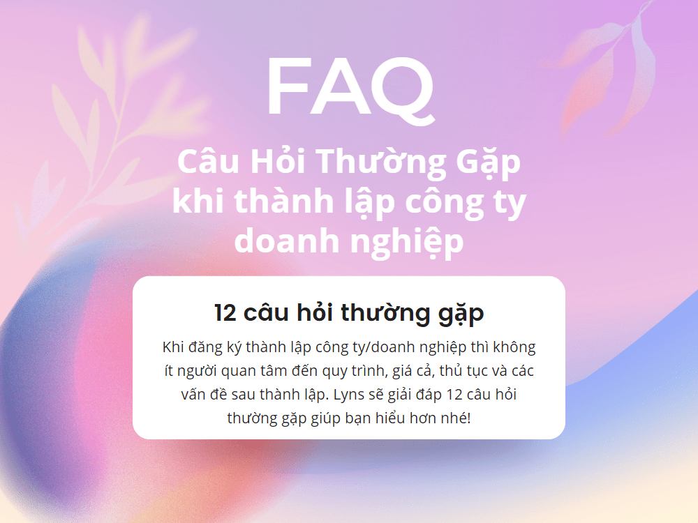 FAQ 2 min Thiết Kế Website - Lyns Media