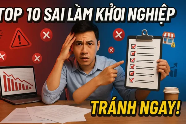 Top 10 Sai Lầm Thường Gặp Khi Khởi Nghiệp Và Cách Tránh Hiệu Quả Nhất!